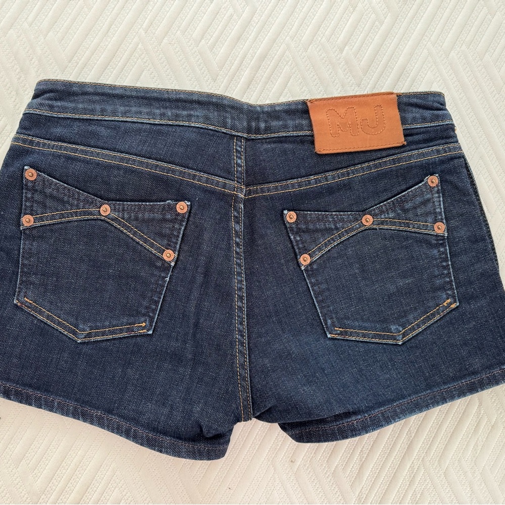 Marc By Marc Jacobs Dark Blue Jean Shorts